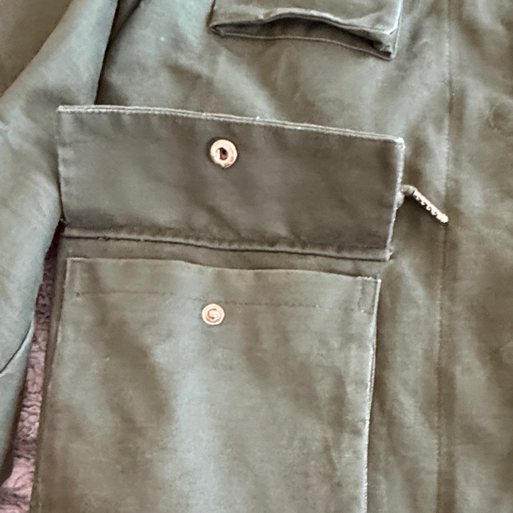 H&M Olive Utility Field Jacket - Picture 4 of 9